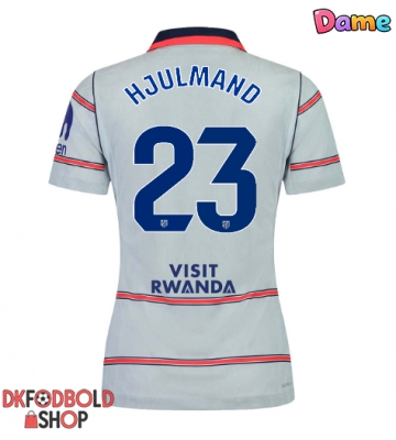 Atletico Madrid Morten Hjulmand #23 Tredje trøje Dame 2026-27 Kort ærmer Atletico Madrid Morten Hjulmand #23 Tredje trøje Dame 2026-27 Kort ærmer